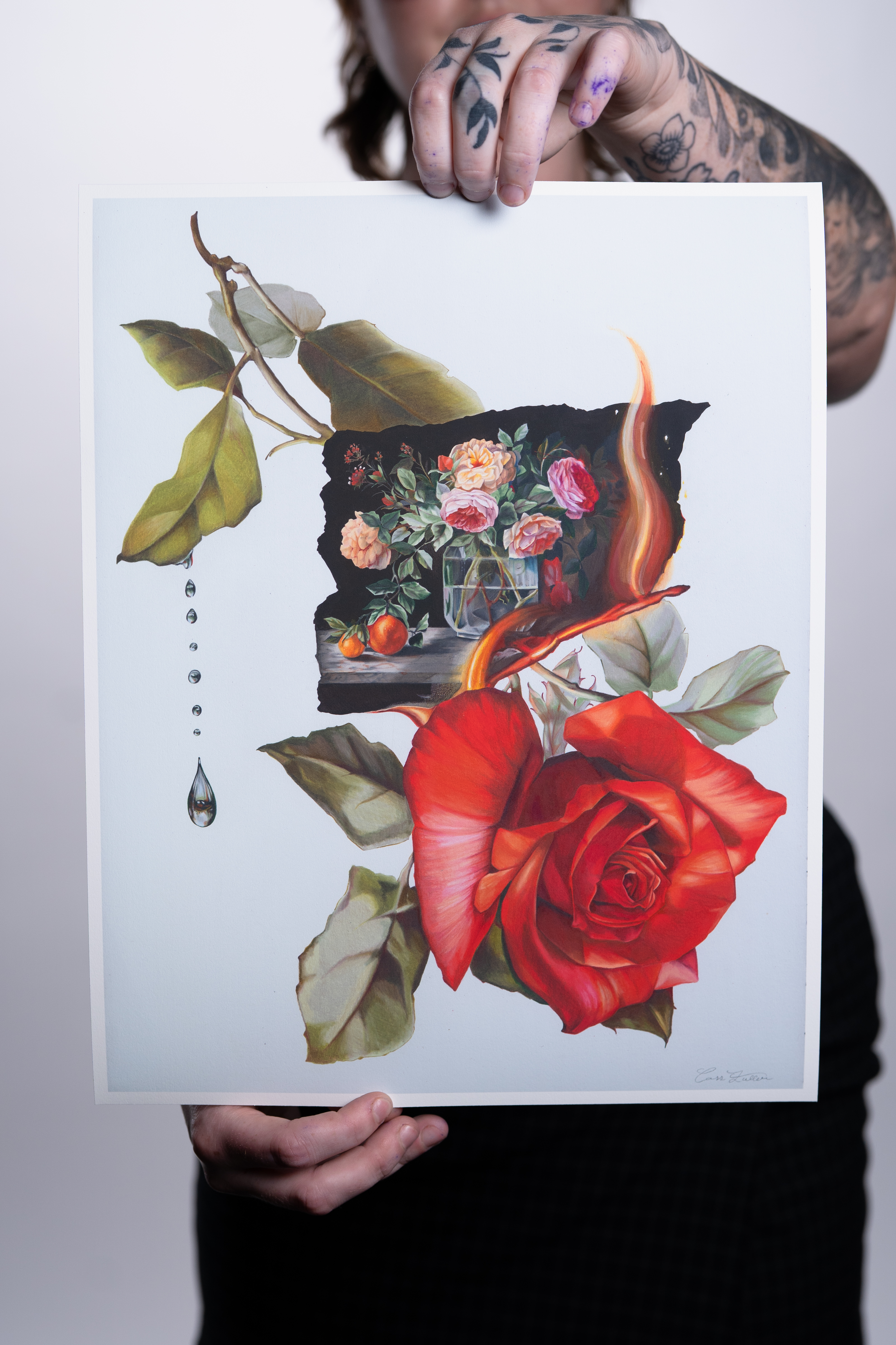 "Floral Ephemera" Print - Cass Fuller