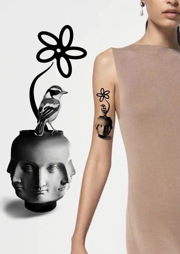 Bird & Vase