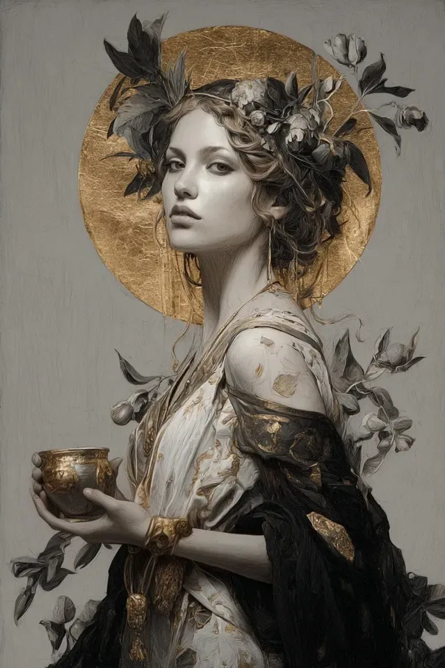 Gilded Gaze III