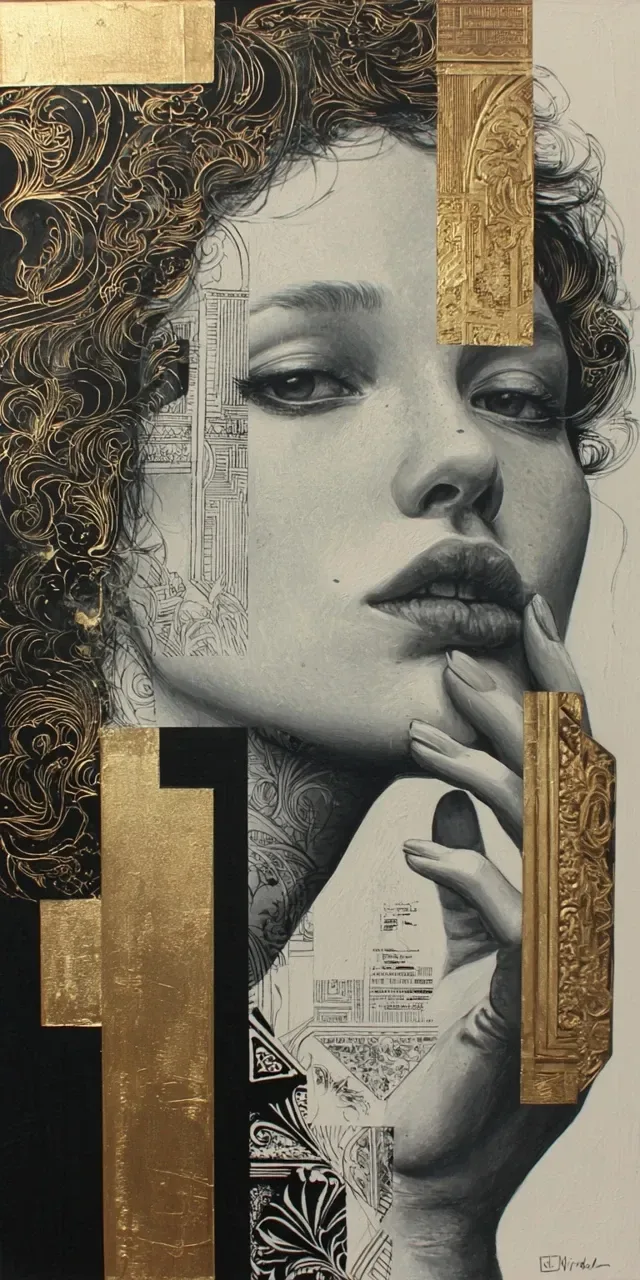Gilded Gaze II