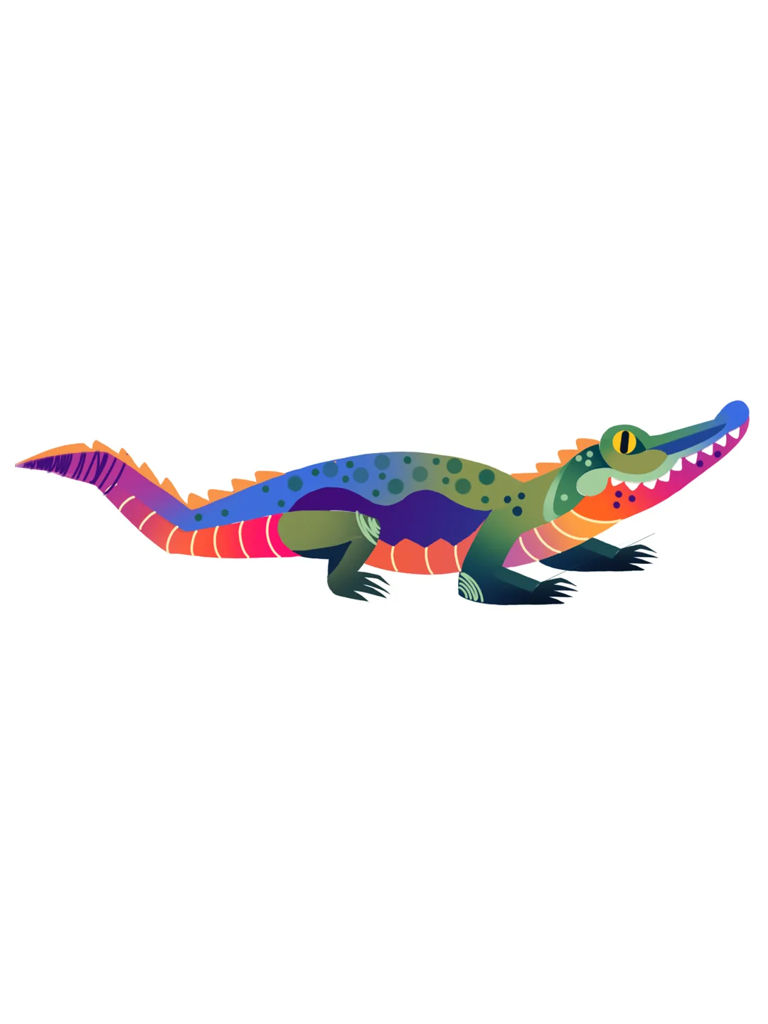 Rainbow Gator